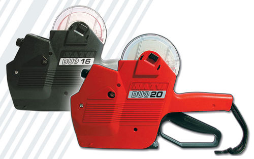 Etiquetadora manual - DUO16 - SATO Europe GmbH Italy - para la industria alimentaria / de 2 líneas