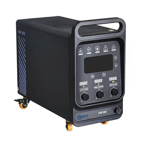 Máquina de soldar láser - HWD-03 - Wuhan SWT Laser Technology - manual / benchtop / con ruedas