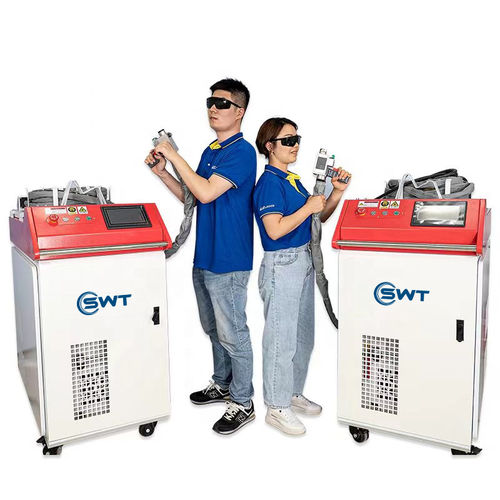 Máquina de limpieza láser de fibra - QX-3000R - Wuhan SWT Laser Technology - automática / industrial / de piezas metálicas