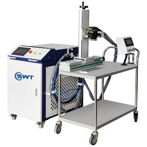 Máquina de limpieza láser de fibra - QX-500R - Wuhan SWT Laser Technology - CNC / industrial / de piezas metálicas