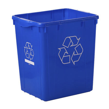 Cubo de basura de PEAD - Nova products - para carga vertical / para residuos domésticos / de reciclaje