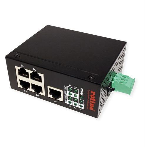 Conmutador Ethernet no administrable - 21131155 - SECOMP Electronic Components GmbH - 5 puertos / en riel DIN / industrial