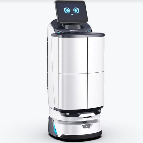 Robot de entrega de comida - LuckiBot Pro - ORIONSTAR - para hotel / para hospital / para uso en exteriores