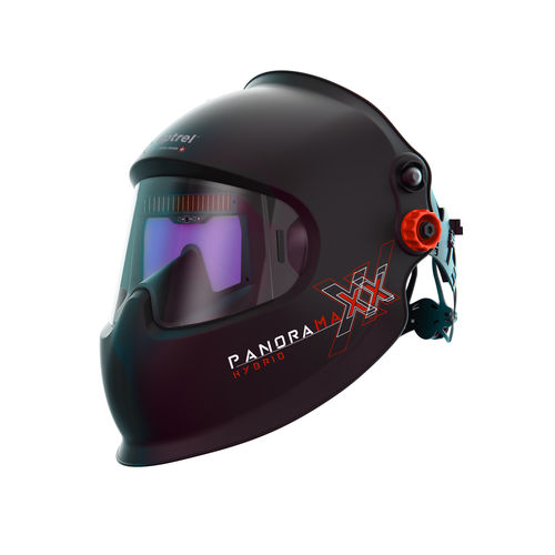 Máscara de soldadura automática - panoramaxx series - Optrel AG - por arco / contra la radiación IR / contra la radiación UV