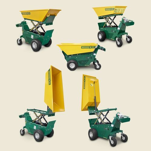Mini-dúmper de ruedas - E1000 'Super Skub' High Tip - HG - 100% ELECTRIC DUMPERS - eléctrico / con batería / totalmente eléctrico
