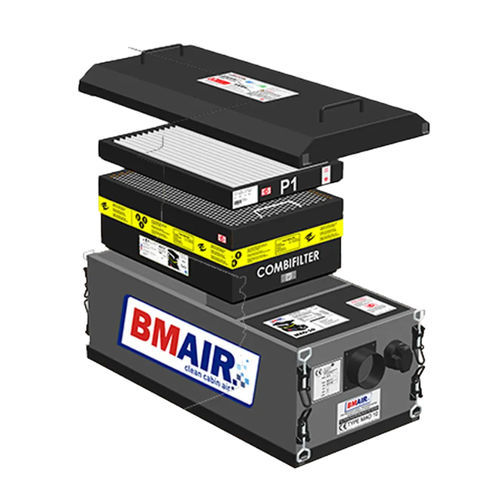 Sistema de filtración de partículas - MAO-10 series - BMAir International BV - de carbón activado / de aire / de alta eficacia