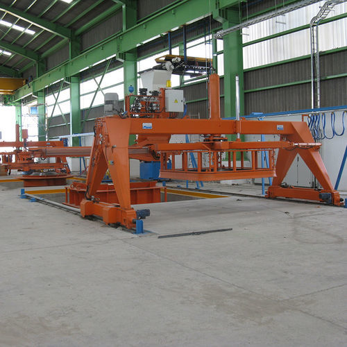 Máquina para fabricar para productos de hormigón - Vibrotubi - Colle S.p.a. - semiautomático