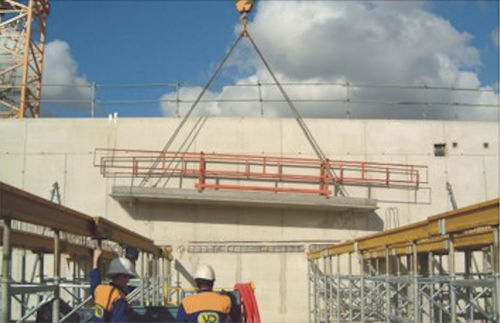 Barandilla galvanizada - COPAC - para obra