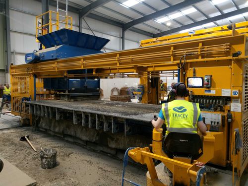 Sistema de llenado de hormigón - Rotascreed - Coote Engineering Limited - lineal / vibratorio
