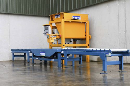 Alimentador dosificador de gravedad - Coote Engineering Limited - para hormigón / automático