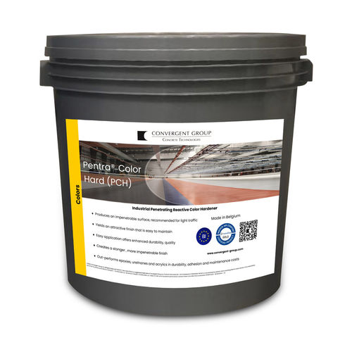Pintura de acabado - Pentra®-Color Hard (PCH) - Convergent Group SA - líquida / de dos capas / roja