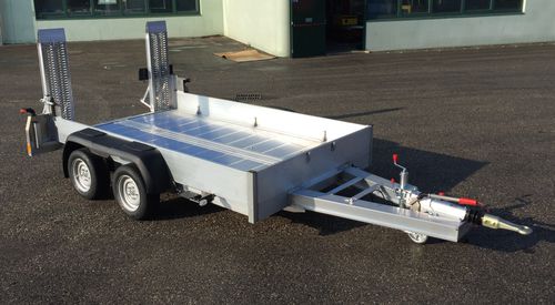 Remolque portamaquinaria - FLY 35 Base - DEFINITIVE CLM SRL - para equipamiento industrial / para obras / de 2 ejes