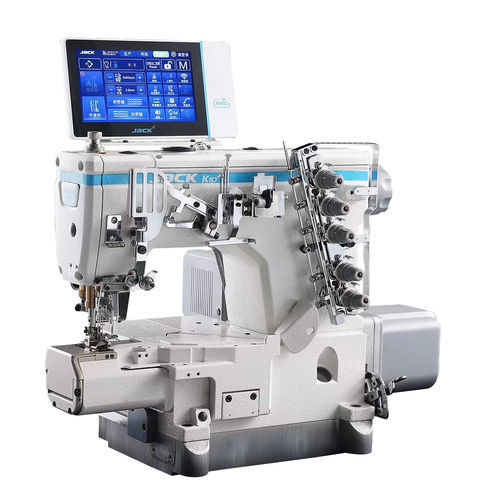 Máquina de coser interlock - K10+ - Jack - de 3 agujas / de 5 hilos / de tejidos