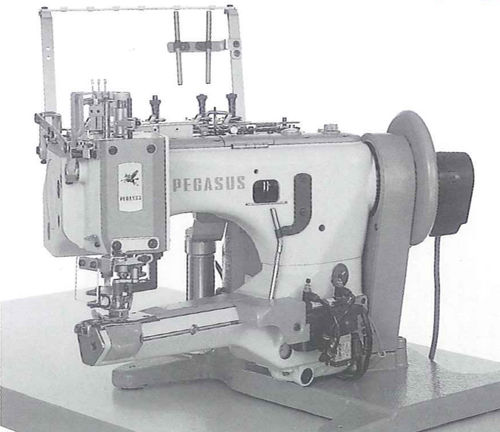 Máquina de coser de brazo cilíndrico - FW series - Pegasus - punto de cadeneta doble / interlock / de 2 agujas