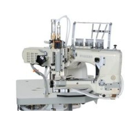 Máquina de coser punto de cadeneta doble - FV series - Pegasus - de 3 agujas / de 6 hilos / de tejidos