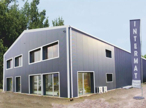 Hangar modular - Intermat Mekabat - industrial / de almacenamiento / aislado