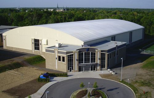 Edificio prefabricado - T series - Honco Bâtiments - industrial / comercial / techado de acero