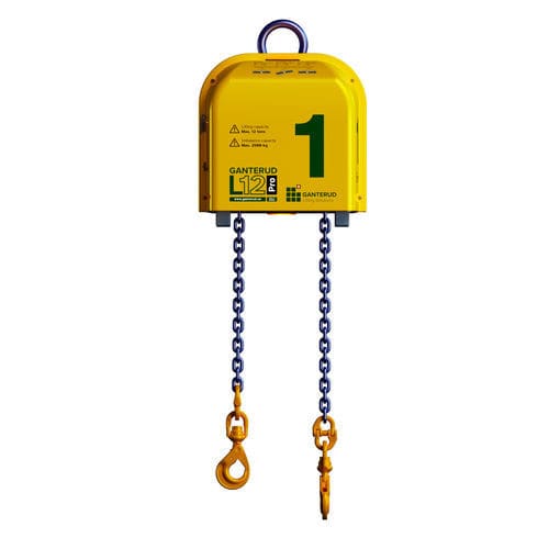 Aparato de levantamiento autonivelante - L12 Pro - Ganterud Lifting Solutions AB - eléctrico / eslinga de cadena / con mando a distancia