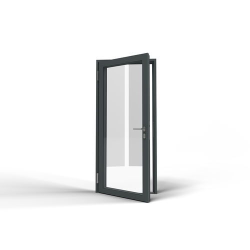 Sistema de puertas de aluminio - ATB 100 - Lindner Group - acristalado / para interior / de seguridad