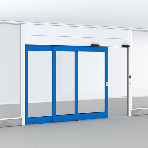 Sistema de puertas corredero - Slide-In MPH - Lindner Group - de aluminio / de acero inoxidable / para interior