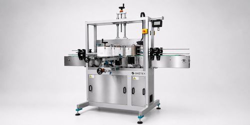 Etiquetadora automática - Onitex L300 - Onitex Automation d.o.o. - para botellas / de latas / para aplicación en el lateral del producto