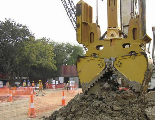 Perforadora con barrena continua - HR 420-800 DW - MAIT S.p.A. - para muros pantalla / rotativa / hidráulica