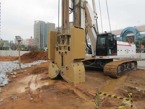 Perforadora con barrena continua - HR 260 DW - MAIT S.p.A. - para muros pantalla / rotativa / hidráulica