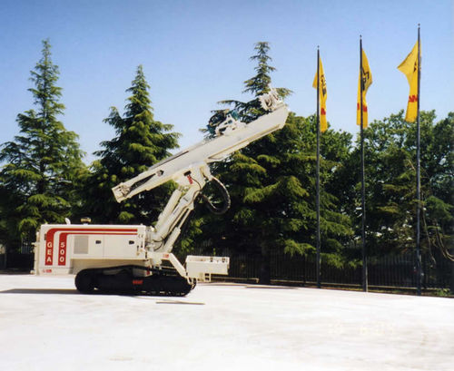 Perforadora con orugas - GEA 500 - MAIT S.p.A. - rotativa / hidráulica