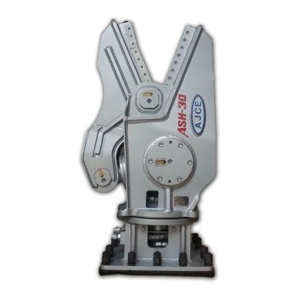 Machacadora de mandíbula - ACR series - AJCE EUROPE - estacionaria / para excavadora