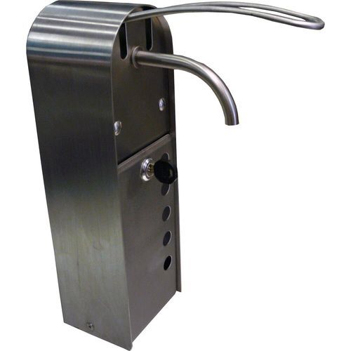 Distribuidor de jabón - Schweyer - de gel hidroalcohólico / con puerta / de pared