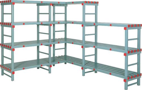 Sistema de estanterías para la industria agroalimentaria - Schweyer - con tablas / por acumulación