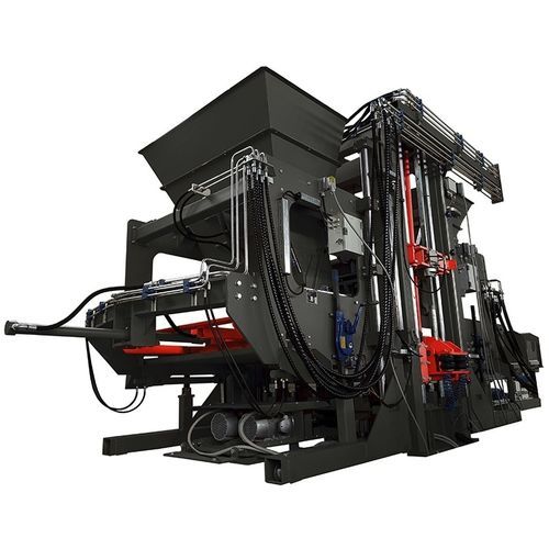 Máquina para fabricación de bloques estacionaria - PRO 500 - S.R. Prometal