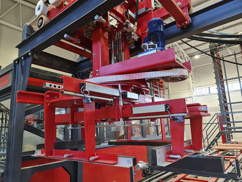 Máquina de acondicionamiento automática - S.R. Prometal - para materiales de construcción