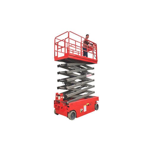 Plataforma elevadora de tijera autopropulsada - HW0.3 series - Shandong Hengwang Group Co., Ltd. - enrollable / hidráulica / para interior