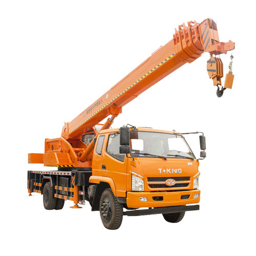Grúa móvil - HWTJ12T - Shandong Hengwang Group Co., Ltd. - telescópica / para edificios / para astillero naval