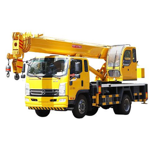 Grúa montada sobre camión - HKWM10T - Shandong Hengwang Group Co., Ltd. - de mástil / para obra / para la industria del automóvil