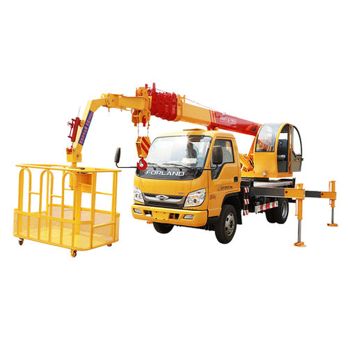 Grúa montada sobre camión - HWFT5T - Shandong Hengwang Group Co., Ltd. - de mástil / para la industria del automóvil / de elevación