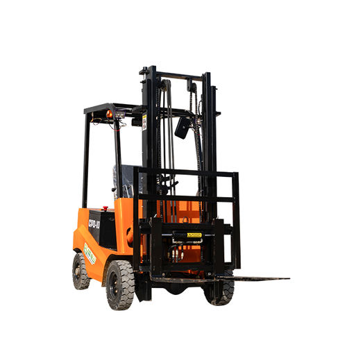 Carretilla elevadora alimentada por batería - HWC-1T - Shandong Hengwang Group Co., Ltd. - con operador sentado / industrial / de manipulación