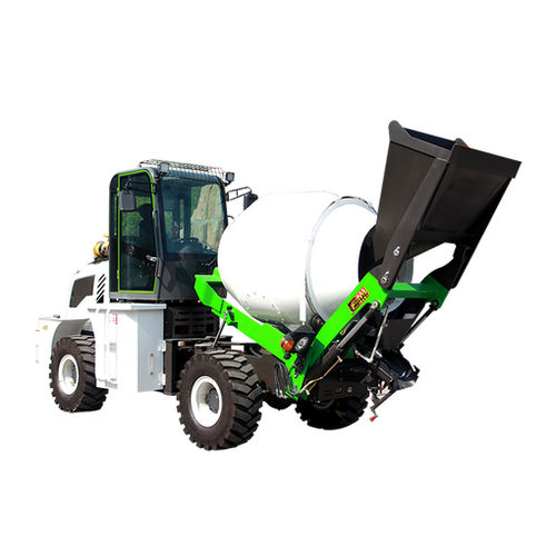 Camión hormigonera para hormigón - HW-JB120 - Shandong Hengwang Group Co., Ltd. - hidráulico