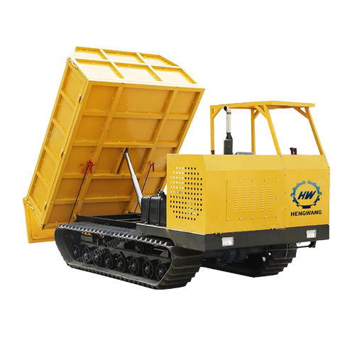 Dúmper con orugas - HW6000L - Shandong Hengwang Group Co., Ltd. - diésel / con volquete de elevación / compacto