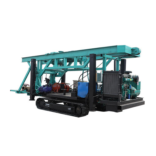 Perforadora multifunción - 6 Steel Track - Shandong Hengwang Group Co., Ltd. - para agujeros de dinamitado / con orugas / rotativa