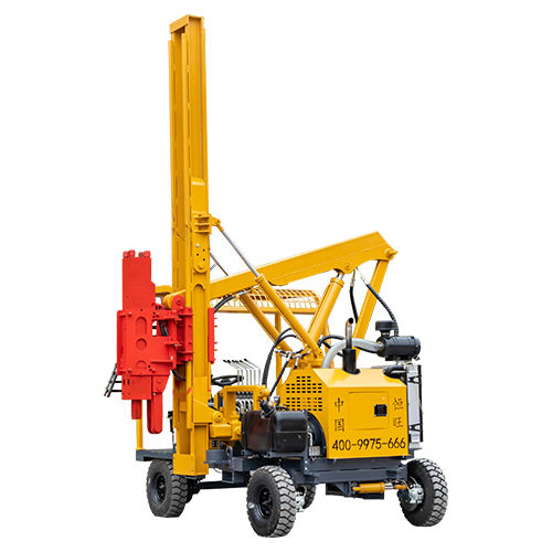 Hincapostes hidráulico - HWH380D - Shandong Hengwang Group Co., Ltd. - para barreras de seguridad