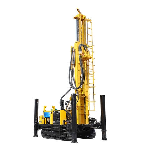Perforadora de pozo geotérmico - HQZ320L - Shandong Hengwang Group Co., Ltd. - de pozo / con orugas / rotativa