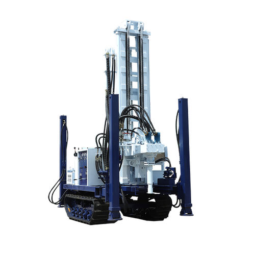 Perforadora de extracción de testigos - HW180D - Shandong Hengwang Group Co., Ltd. - sonda / con orugas / con doble cabezal rotativo