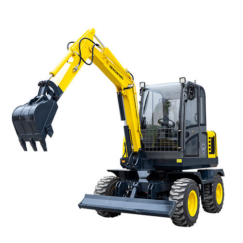 Excavadora con neumáticos - HWL-40 - Shandong Hengwang Group Co., Ltd. - intermedia / diésel / para obra de construcción