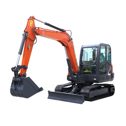 Excavadora intermedia - HW-80 - Shandong Hengwang Group Co., Ltd. - con orugas / diésel / para obra de construcción