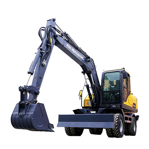 Excavadora con neumáticos - HWL110 - Shandong Hengwang Group Co., Ltd. - intermedia / de grandes dimensiones / diésel