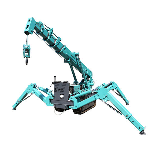 Minigrúa con motor diésel - HW120  - Shandong Hengwang Group Co., Ltd. - con orugas / telescópica / de mástil