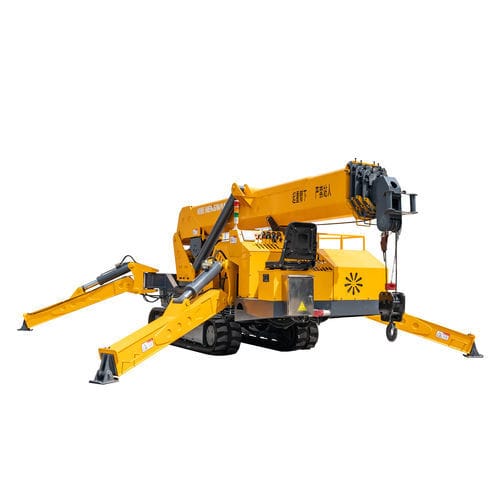 Minigrúa con orugas - HW500  - Shandong Hengwang Group Co., Ltd. - telescópica / de mástil / de elevación