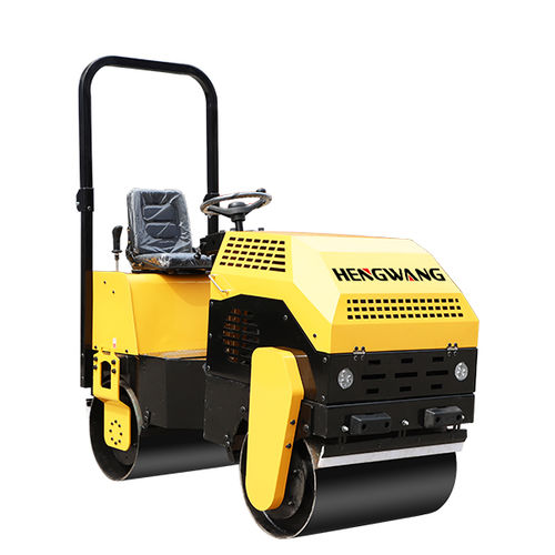Compactador vibratorio - HW-1T - Shandong Hengwang Group Co., Ltd. - en tándem / dúplex